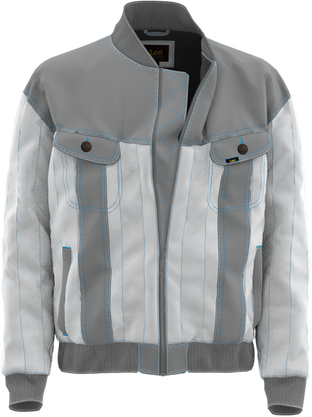 RIDER BOMBER JACKET 3D BACK