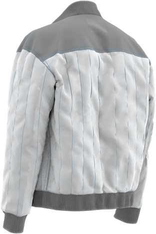 RIDER BOMBER JACKET 3D BACK LEFT 3/4