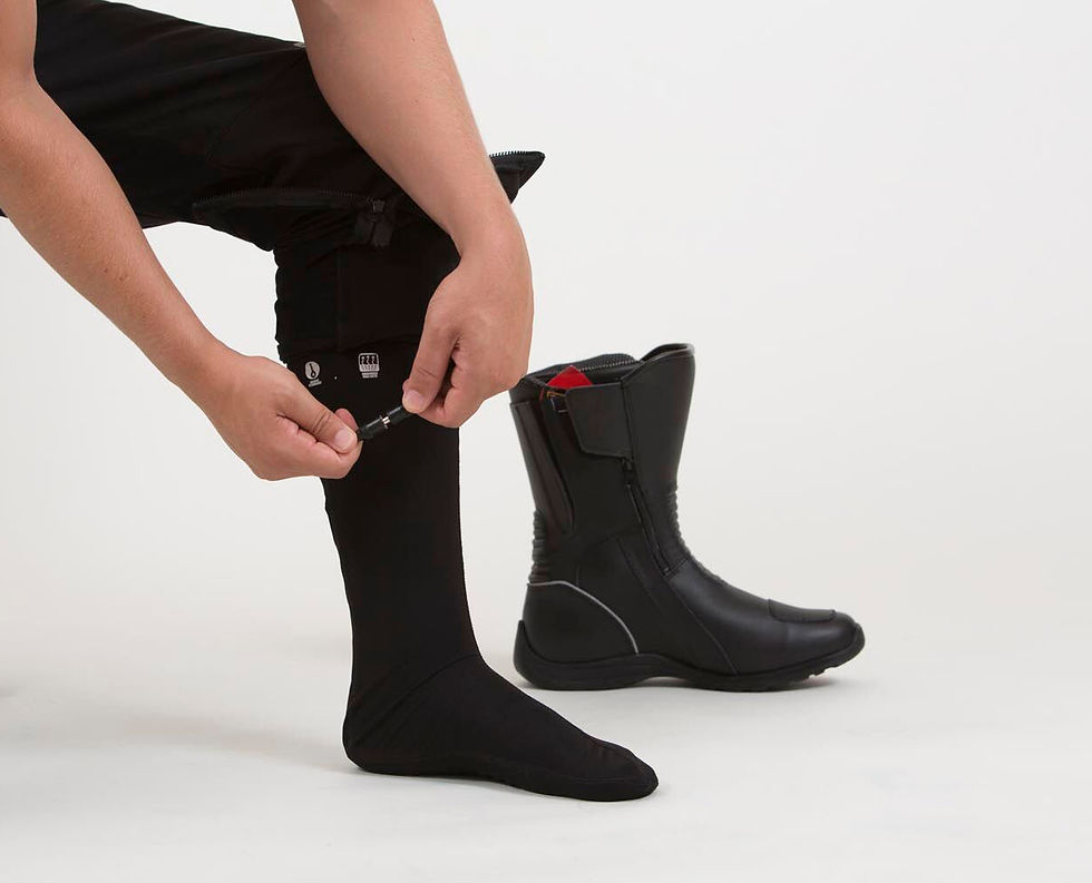 Miniature : Motorcycle Heated Sock Liner 12V