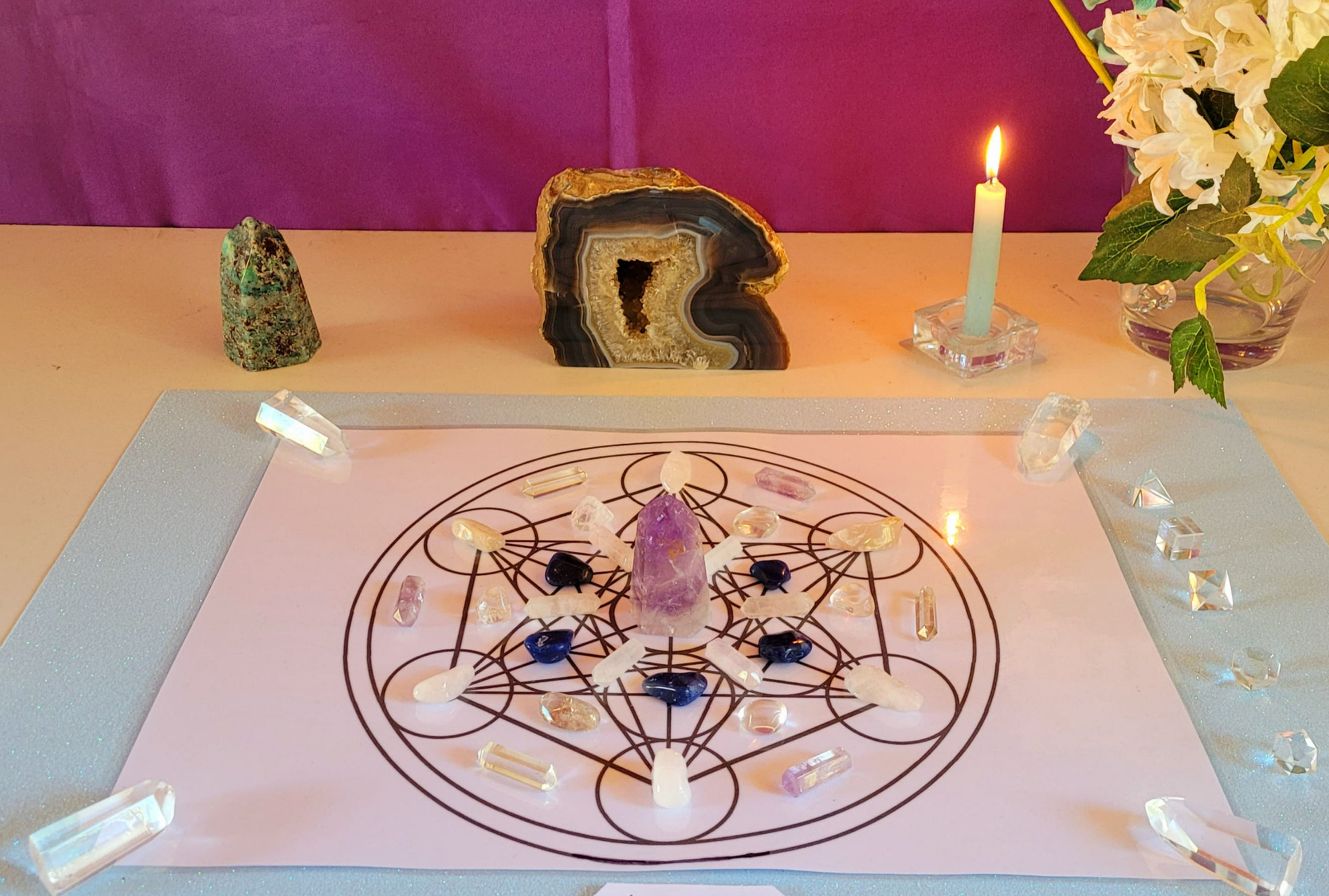 Grade Radiônica Cubo de Metatron - O Mapa do Universo