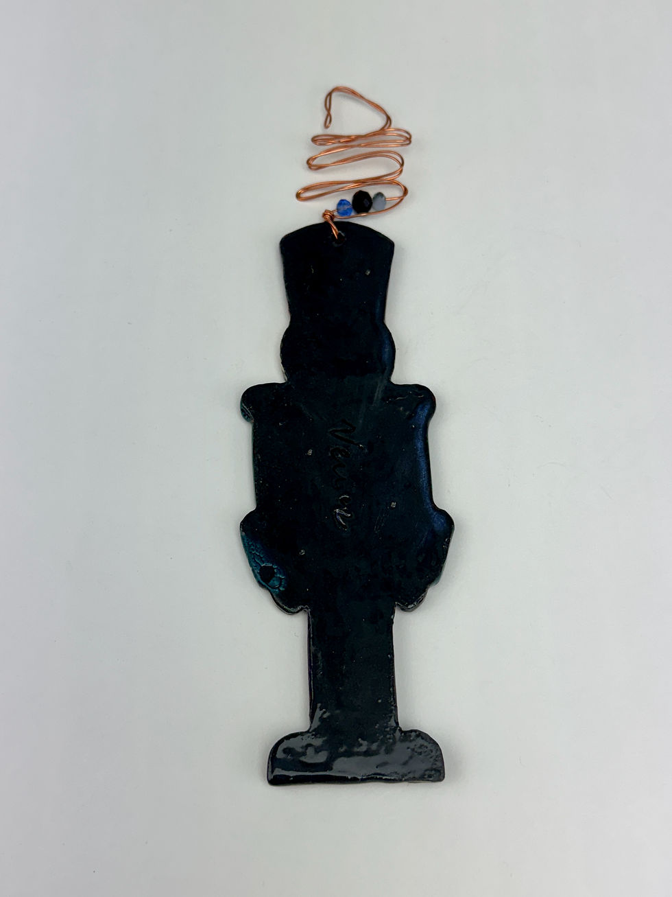 Thumbnail: Toy Soldier Ornament Back Lilia Venier Ceramics