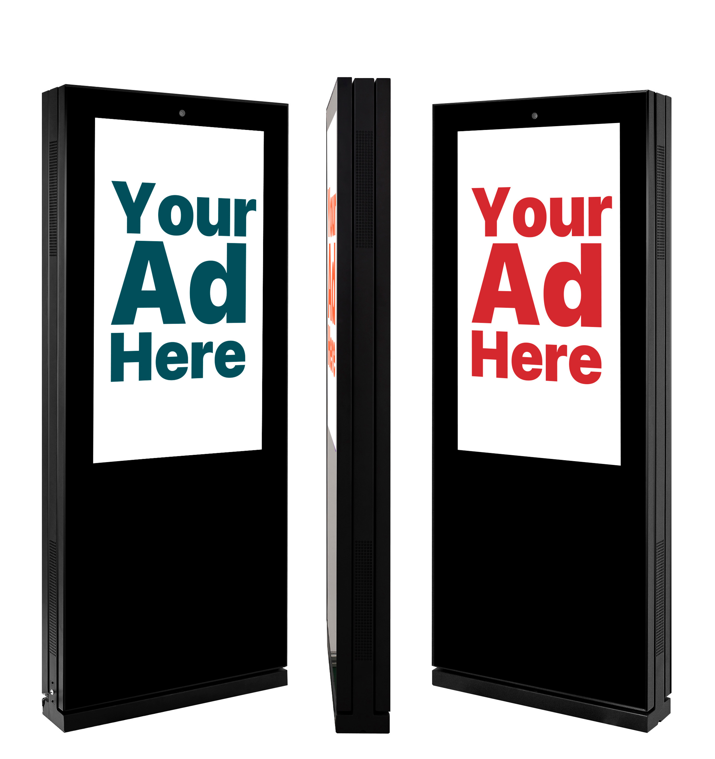 Kiosk single twin advertising display digital signage Eastidea