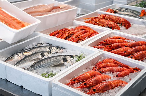 Étale de poisson frais à Monaco