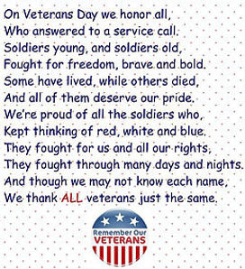 Veterans Day Poem