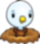 Little Eagle in a Nest