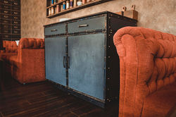 Custom made cast Iron Table