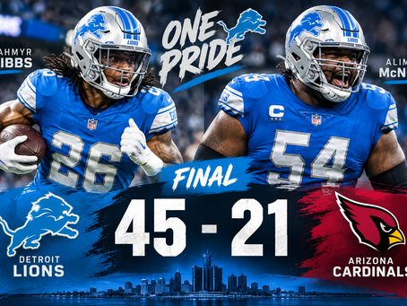 Lions Report 10/11/2026