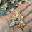 Thumbnail: Flower Angel Wooden Pin Badge