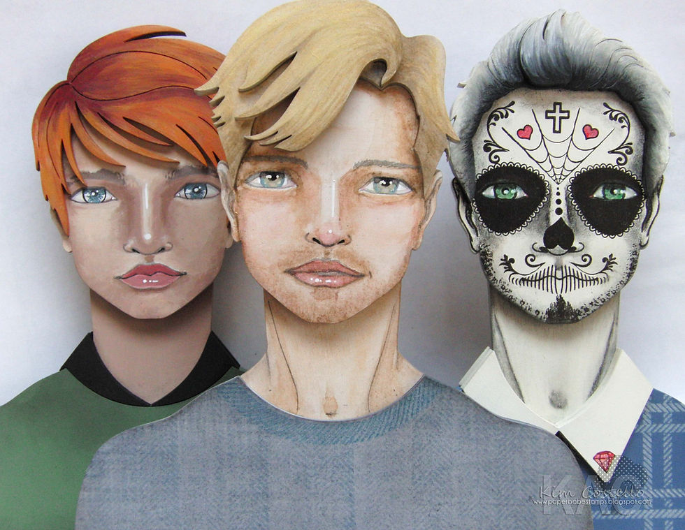 Miniatyrbild: Sugar Skull Stamp Set