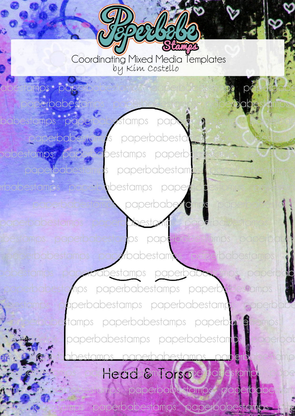 Female Portrait Head And Torso Template