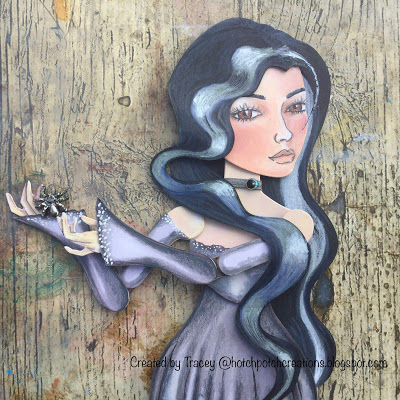 Miniature : Jointed Paper Art Doll ~ Hair Templates(SHAYLEIGH)