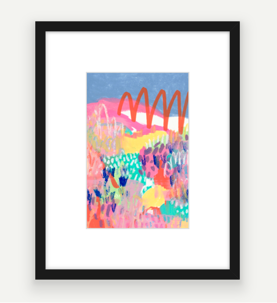 Thumbnail: Dreamscapes- Over the Ranges. ORIGINAL