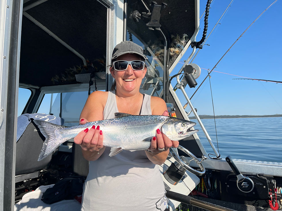Wrapping up our Lake Trout Bonanza while Salmon Season looms. 