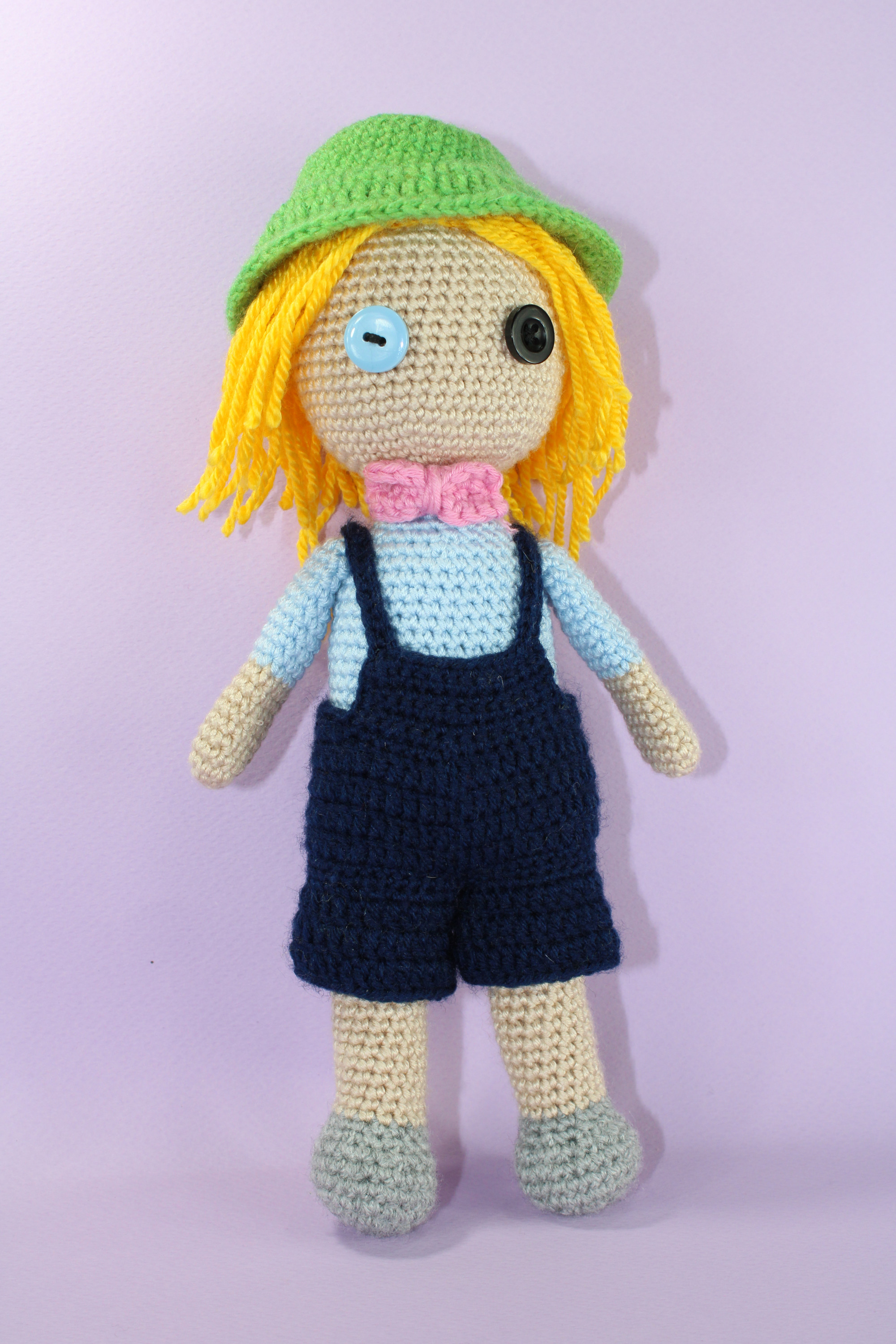 Tony Amigurumi Oyuncak Bebek