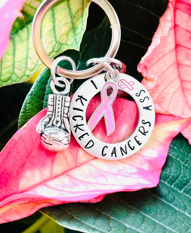 Thumbnail: I Kicked Cancers Ass- Breast Cancer Fight Gifts-Inspirational Gifts