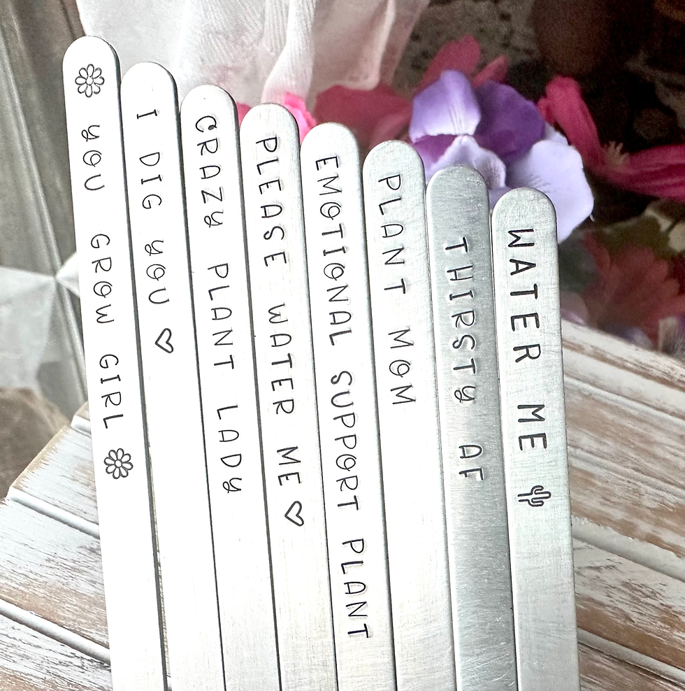 Thumbnail: Plant Stakes- Garden Stakes - Plant Mom - Plant Accessories - Plant Phrase Stake