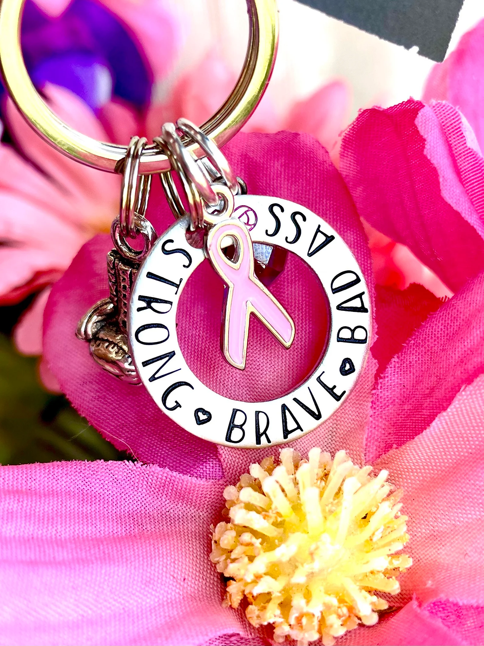 Thumbnail: I Kicked Cancers Ass- Breast Cancer Fight Gifts-Inspirational Gifts