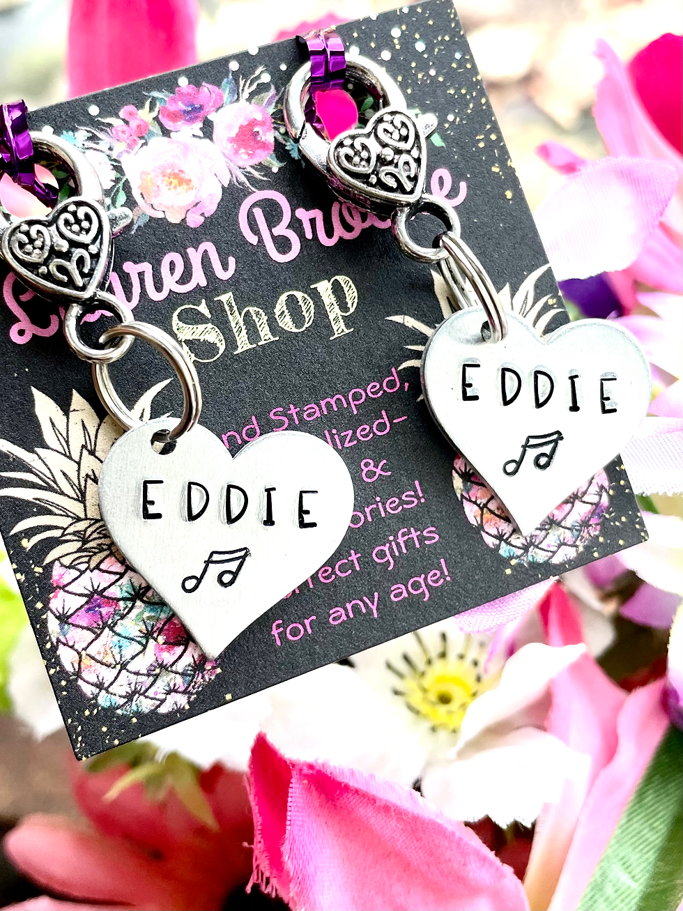 Horse ID Tag, Horse Bridle Tag, Horse Gifts, Horse Tag, Music Note Name Tag