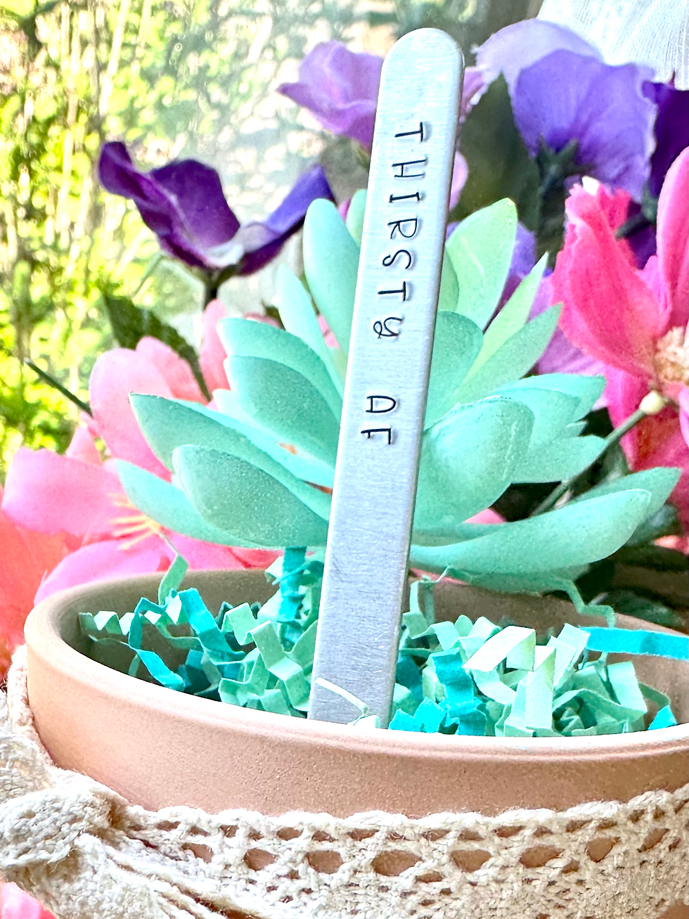 Thumbnail: Plant Stakes- Garden Stakes - Plant Mom - Plant Accessories - Plant Phrase Stake
