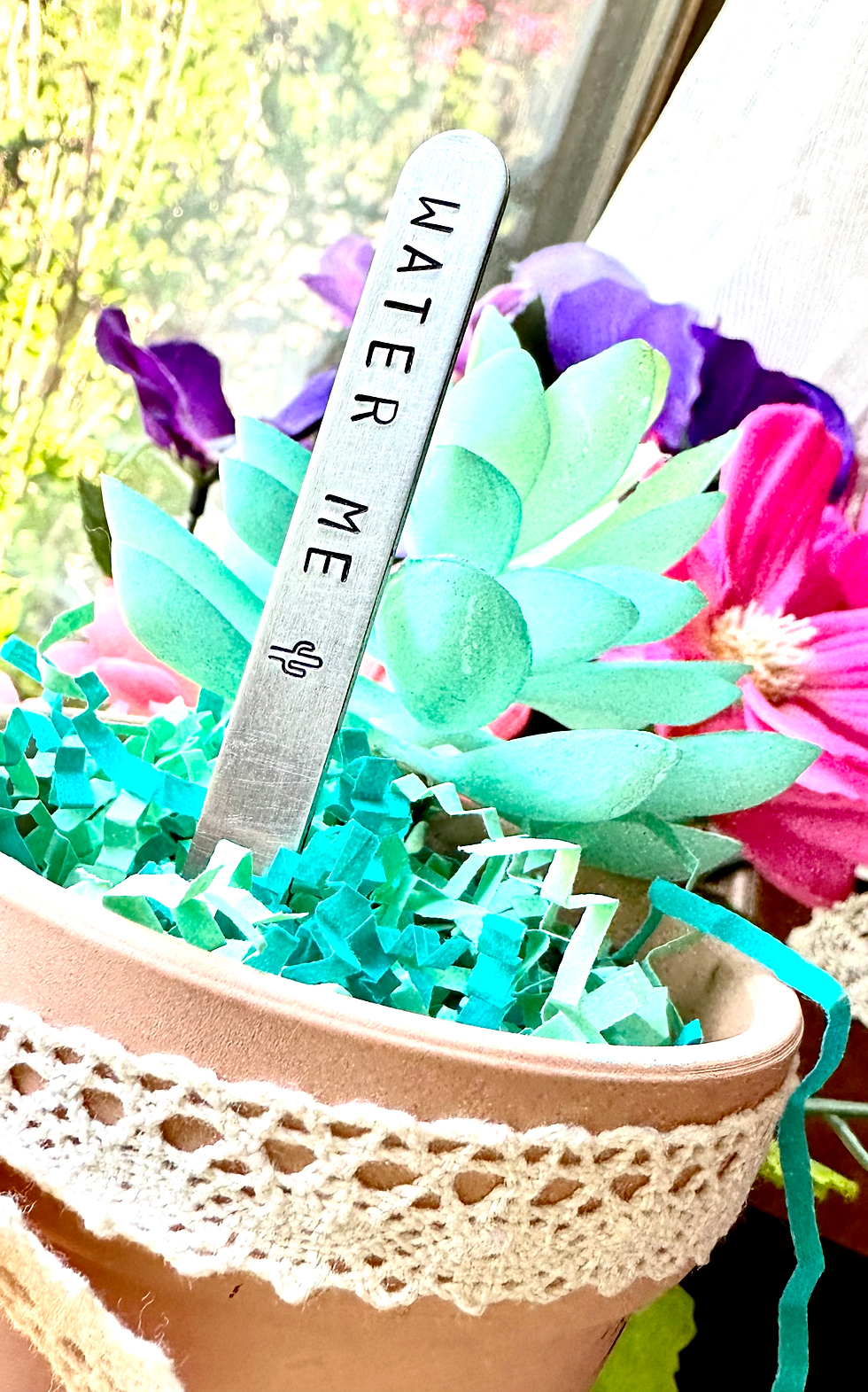 Thumbnail: Plant Stakes- Garden Stakes - Plant Mom - Plant Accessories - Plant Phrase Stake