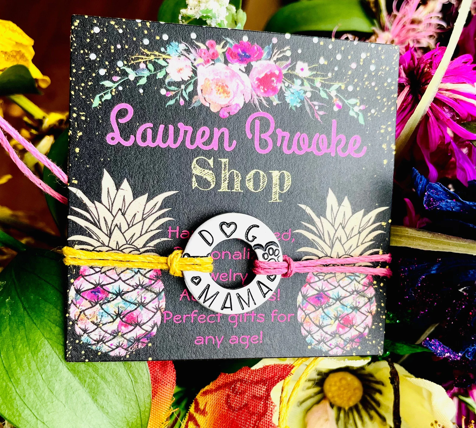 Dog Mom- Washer Bracelets- Dog Mom Gifts - Dog Mom Bracelet - Dog Mom Jewelry