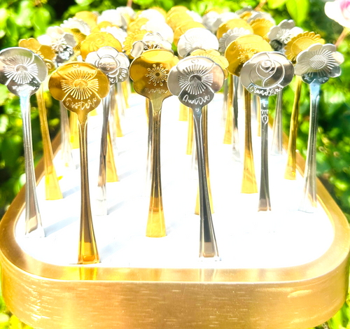 Mom's Coffee Spoon - Engraved Stainless Steel Spoon Gift For Mother's Day, Birthday & Christmas From Kids