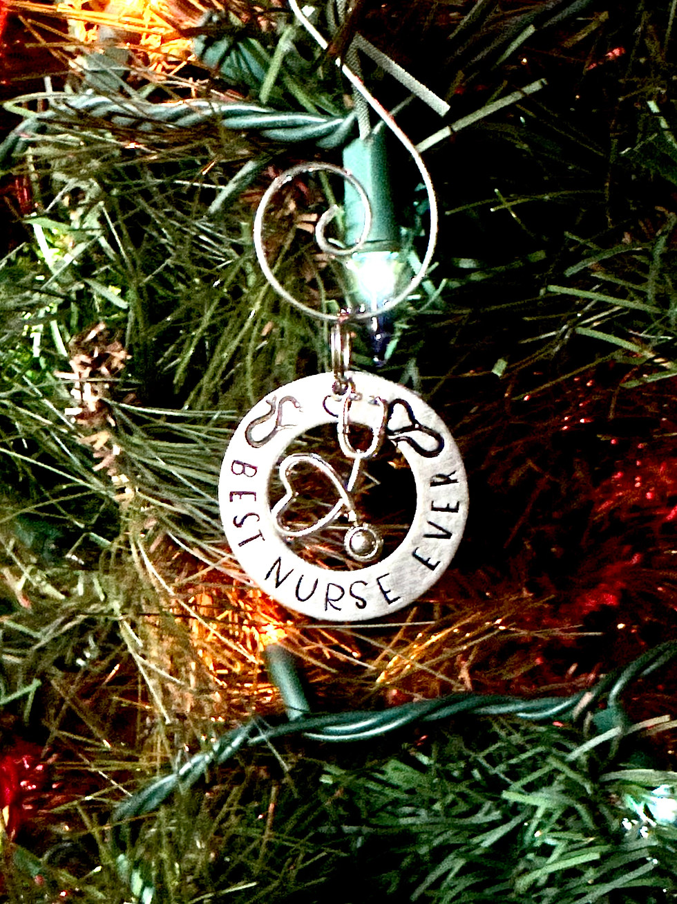 Thumbnail: Nurse Ornament - Nurse Life - RN Gift - Nurse Gift- Nurse Christmas Ornament
