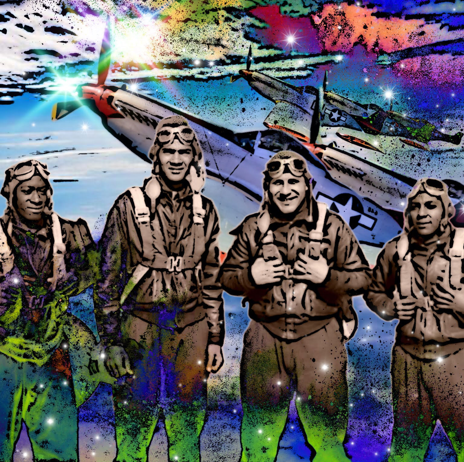 Tuskegee Airmen Series-Off We Fly