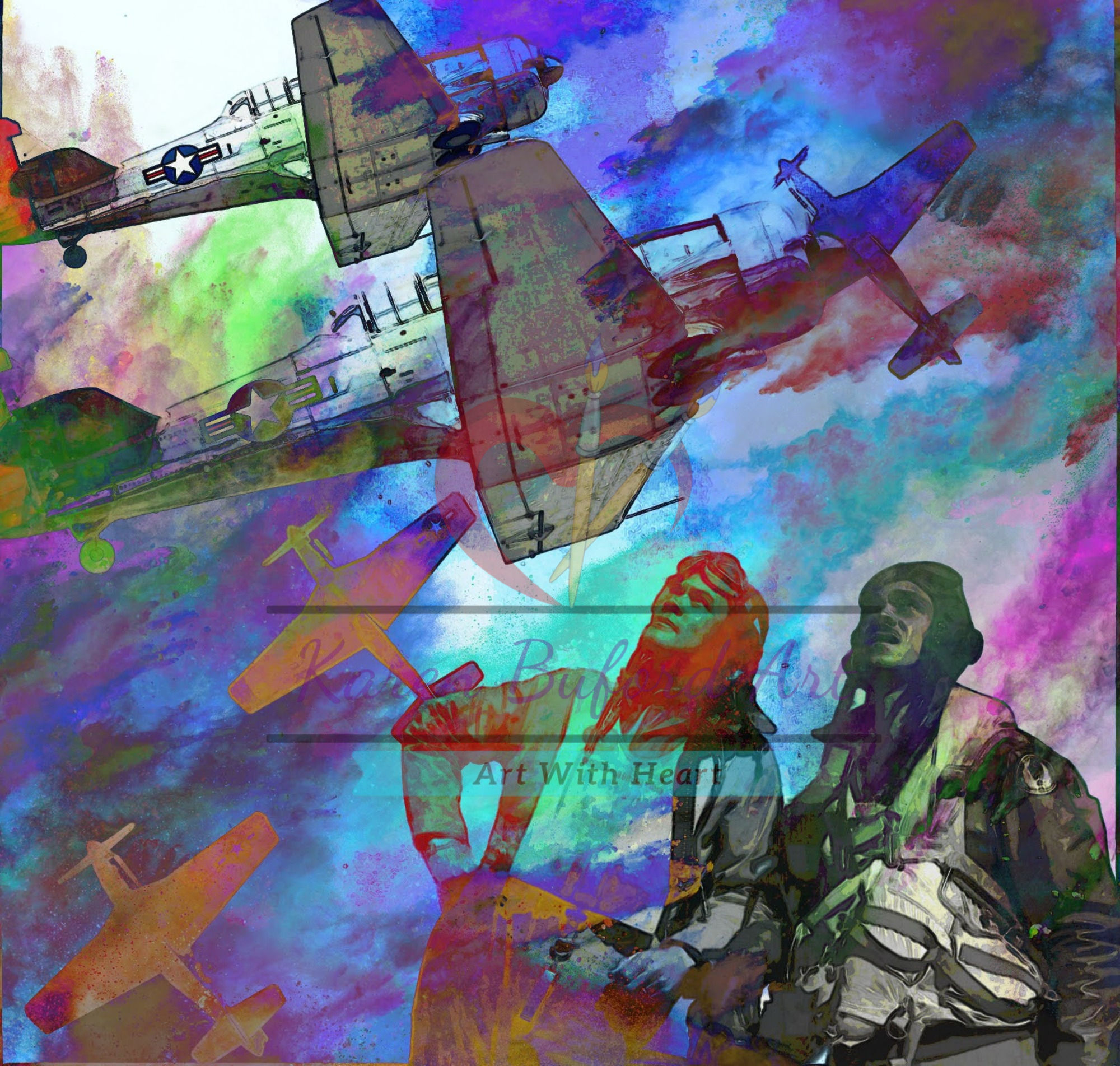 Tuskegee Airmen Series-Wild Blue Yonder