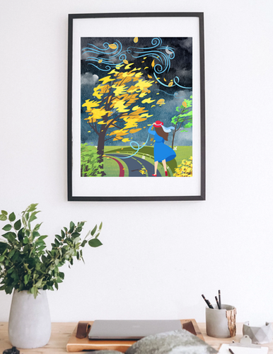 Windy Day | KarenBuford Art