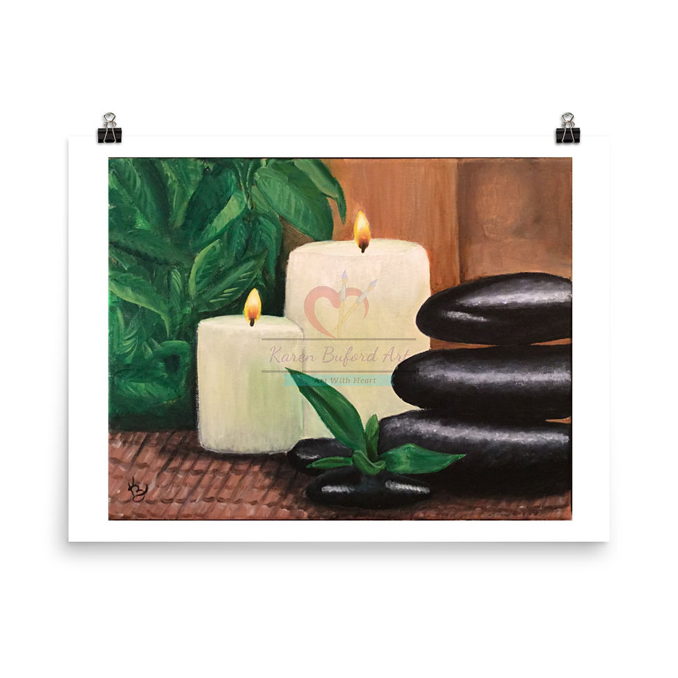 Thumbnail: Zen Candles & Rocks