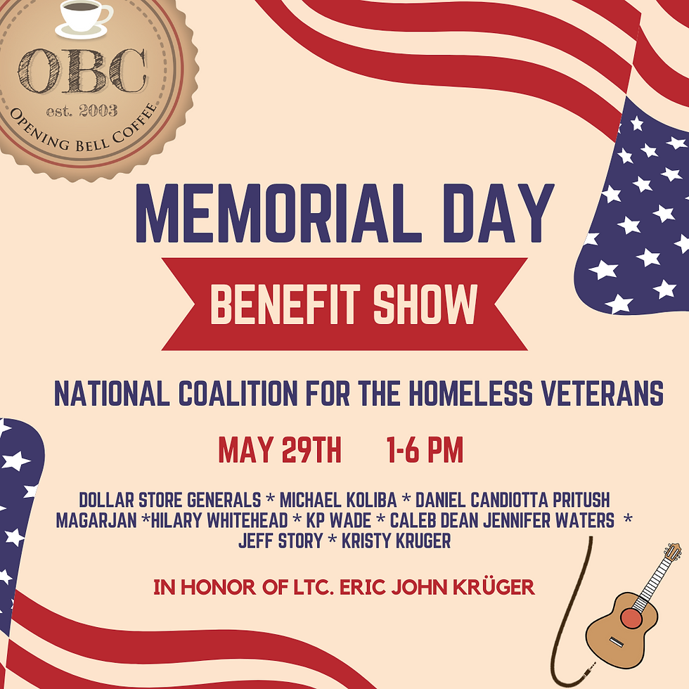 Memorial Day Benefit Concert for the National Coalition for the Homeless Veterans