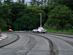 theme park race track