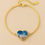 Thumbnail: heart beach ashes bracelet