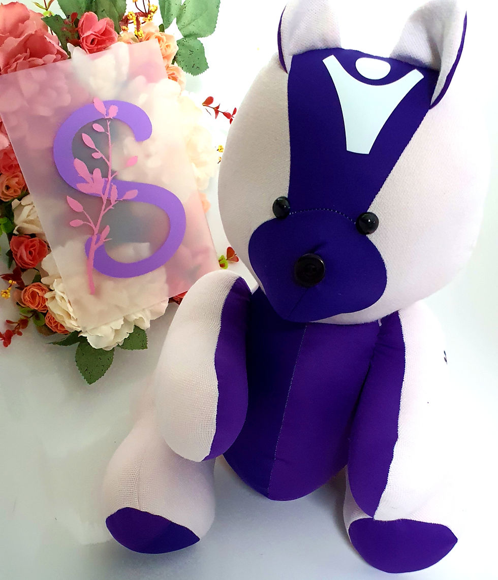 Thumbnail: Here’s your Large Memory Teddy listing, fully structured and ready to drop in:  Large Memory Teddy | Clothing Keepsake Bear (