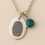 Thumbnail: fingerprint ashes necklace