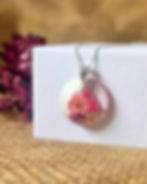 ashes flower necklace