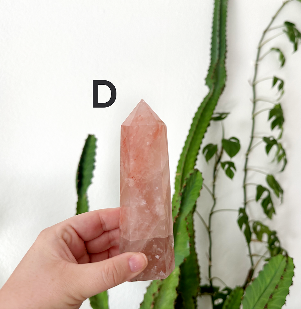 Thumbnail: Hematoid Fire Quartz Towers (you pick!)