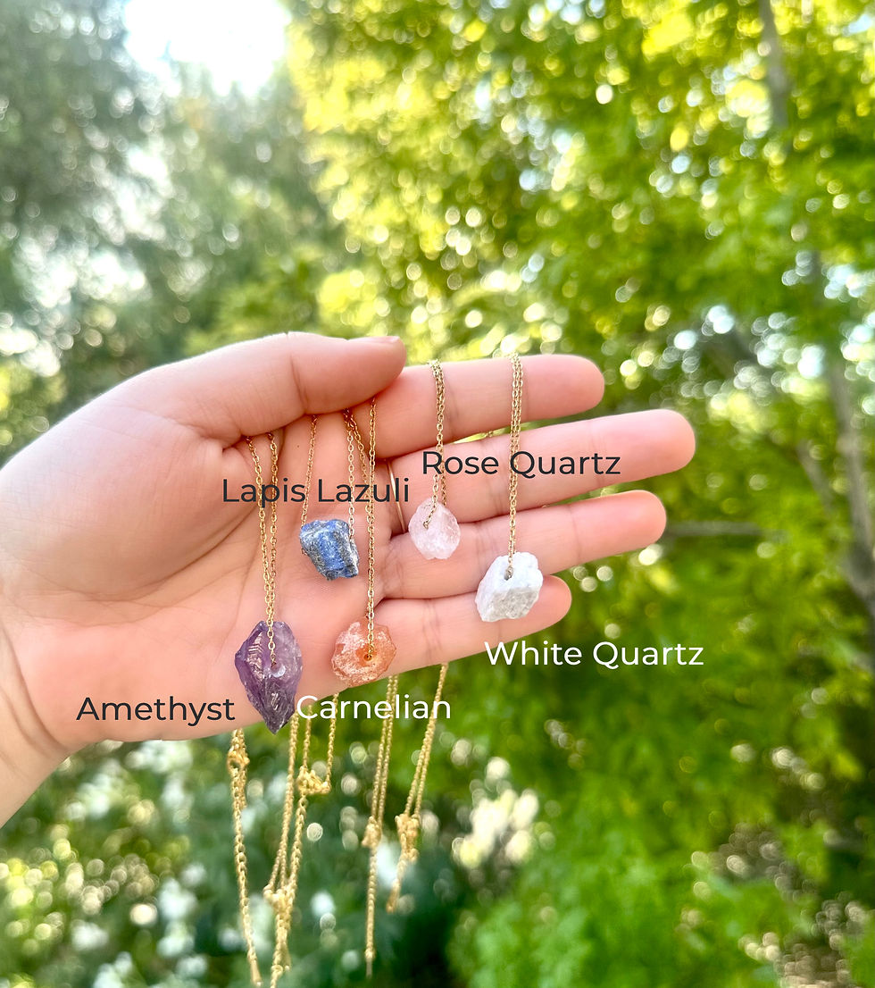 Thumbnail: Raw Stone Necklace