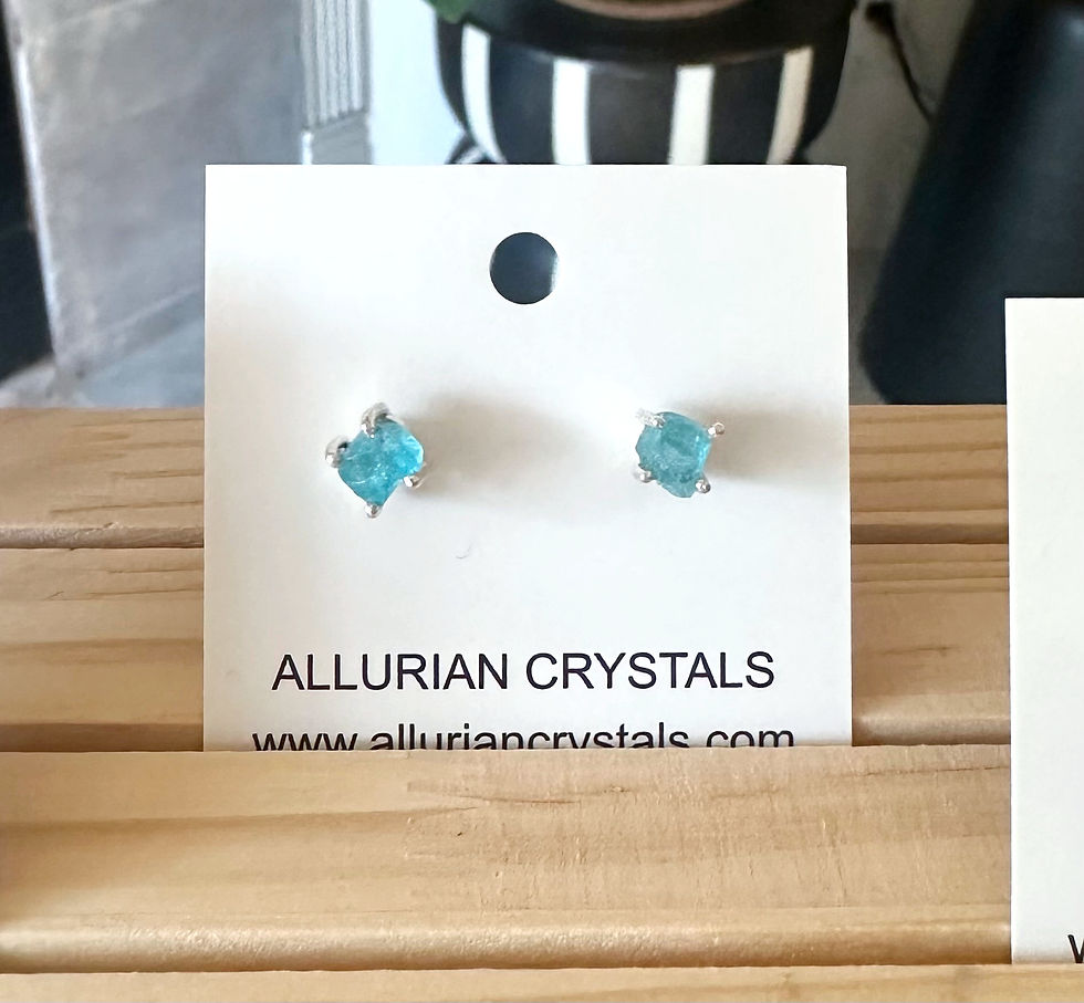 Thumbnail: Blue Apatite Earrings 925
