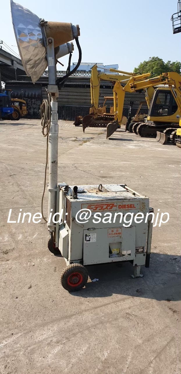 ขาย ไฟสนาม ดีเซล มือ2ญี่ปุ่น