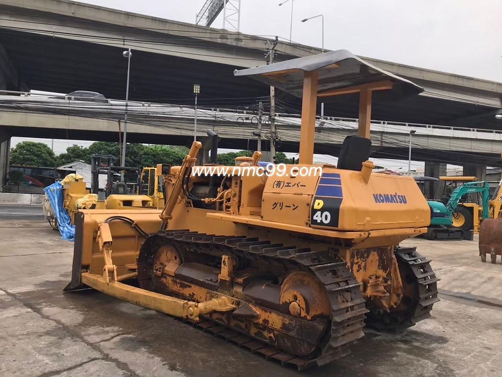 ขาย รถดันแทรคเตอร์ มือสองญี่ปุ่น โคมัตสุ D40