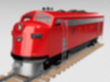 1.6" EMD F7A Locomotive