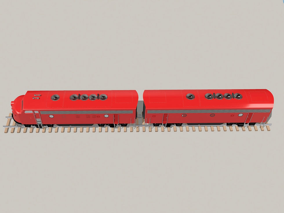 Thumbnail: 1.6" EMD F7A and B Combo