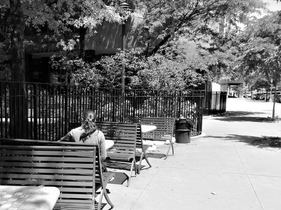 Woman on Bench -Court Sq. Park_Jun 20.jpg