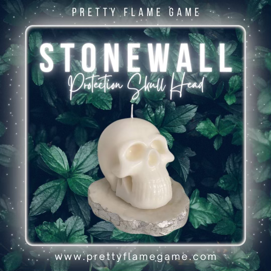 Stonewall Cascarilla Protection Skull Head by Pretty Flame Game