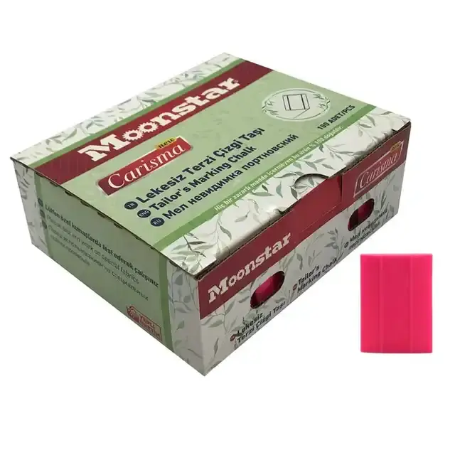 Sabun Çizgi Taşı Pembe 100 Adet / CARISMA-06 - 1