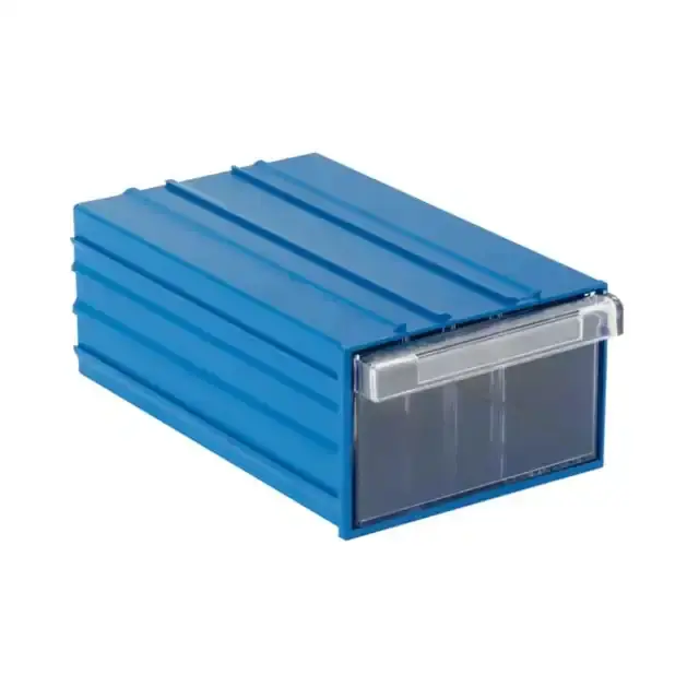 Plastik Çekmece Mavi Şeffaf 123X200X80mm / 120 20Adet - 1