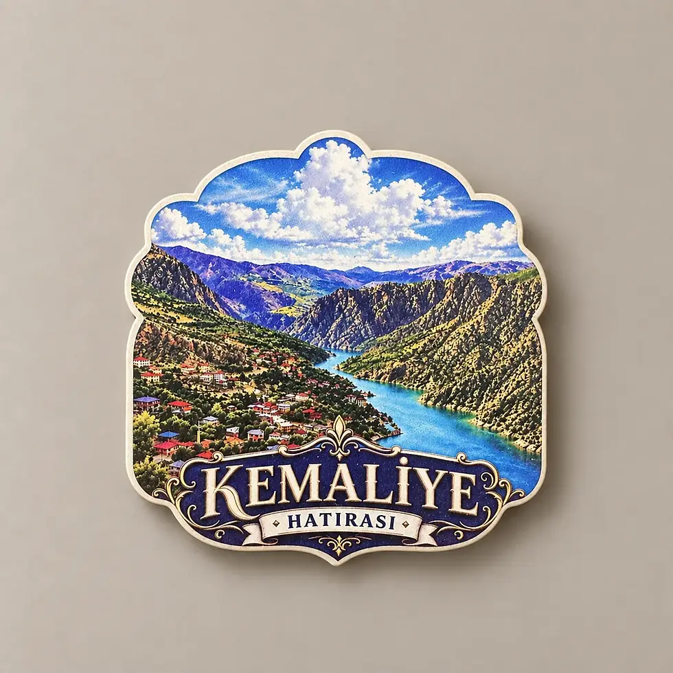 Kemaliye Kontur çift katlı magnet – By Bro Design