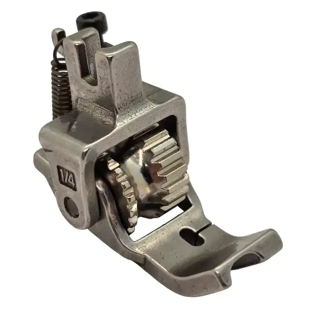 Düz Makine Fitil Tırnaklı Metal Teker Ayak / HS-GL09 1/4 - 1
